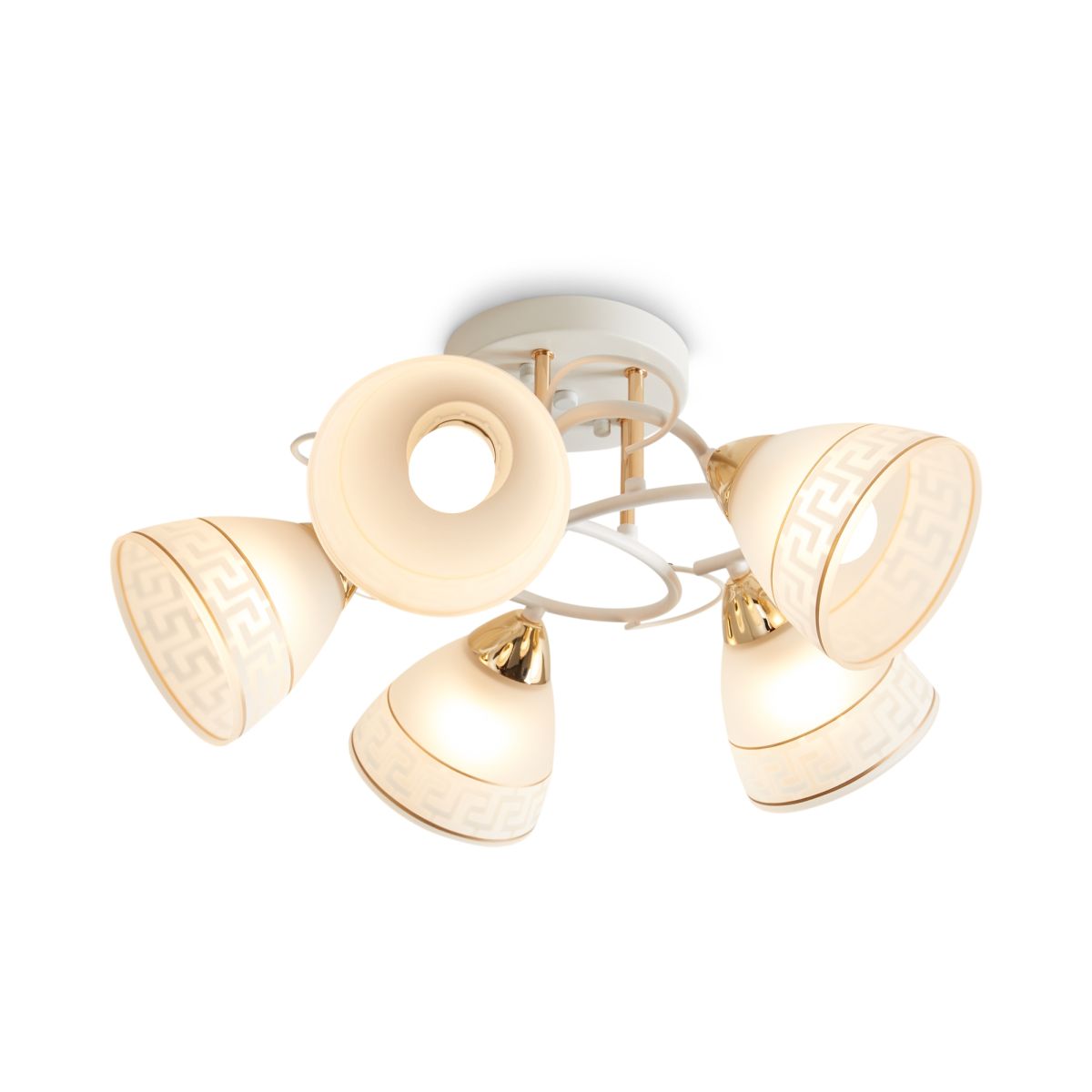 потолочная люстра freya entle fr5465cl-05w