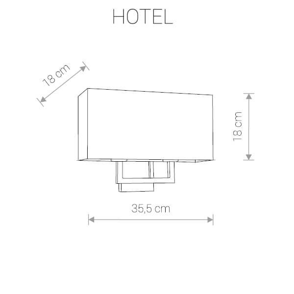 бра nowodvorski hotel 9304