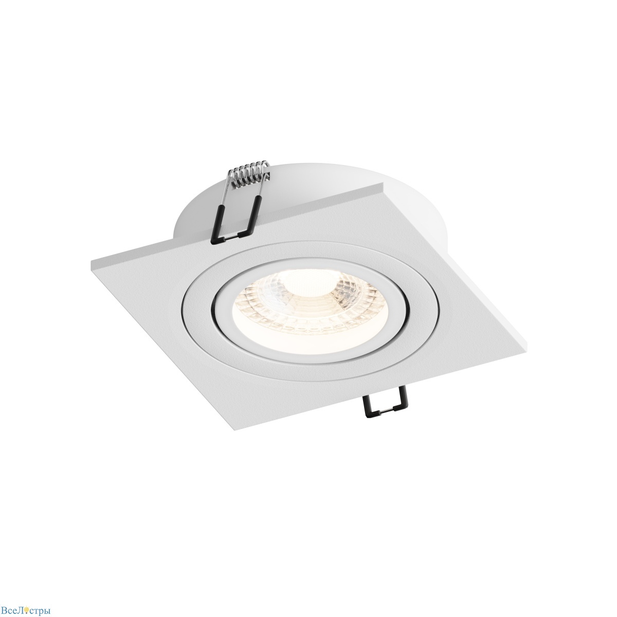 встраиваемый светильник hesby breeze hsbl_0099 ip20,50вт, gu10, белый