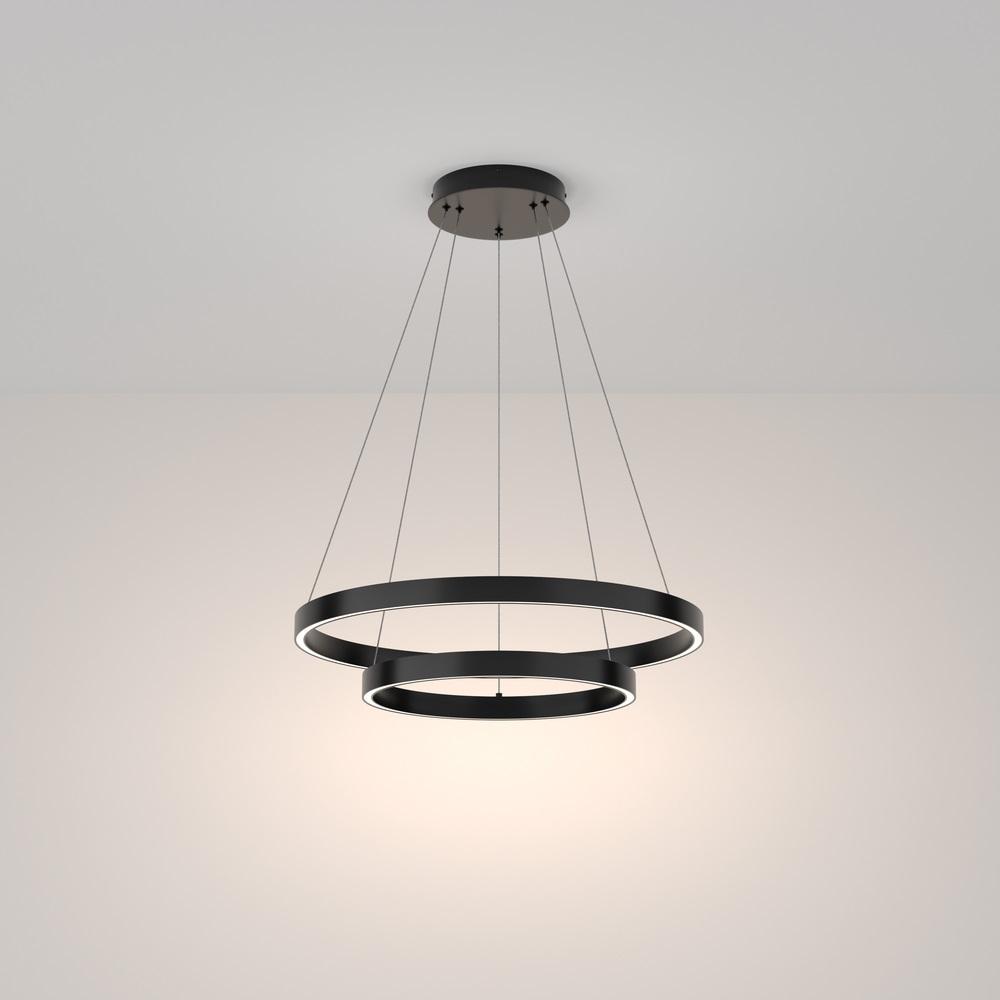 подвесной светодиодный светильник maytoni rim mod058pl-l55bk
