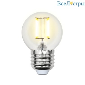 LED-G45-5W/WW/E27/CL/MB GLM10TR картон