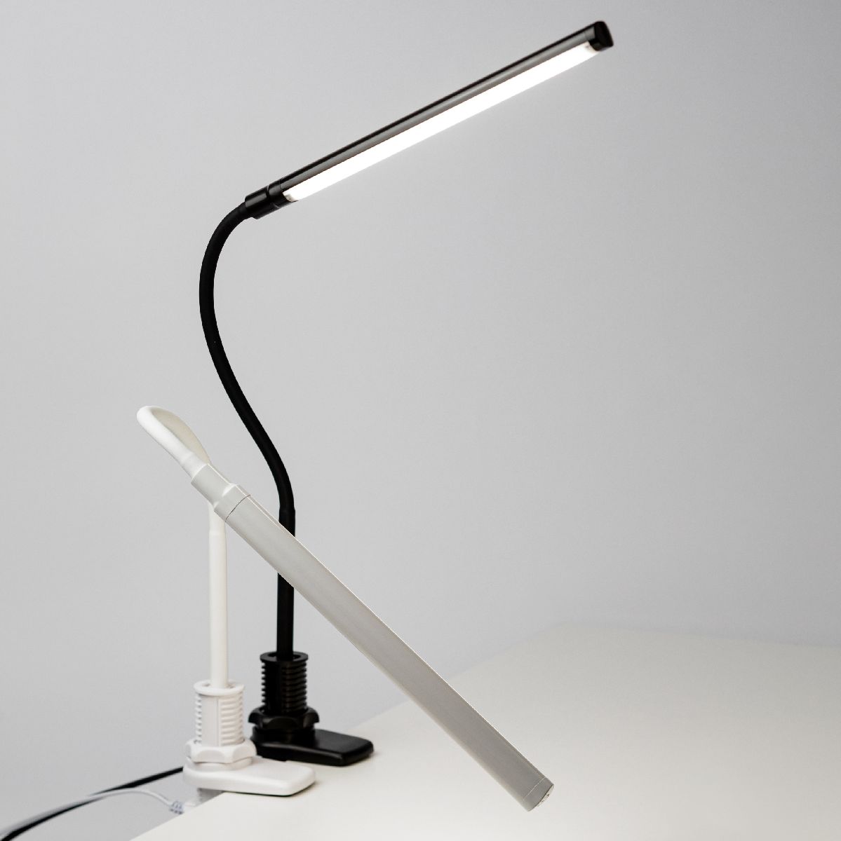 настольная лампа эра nled-509-8w-bk б0059842