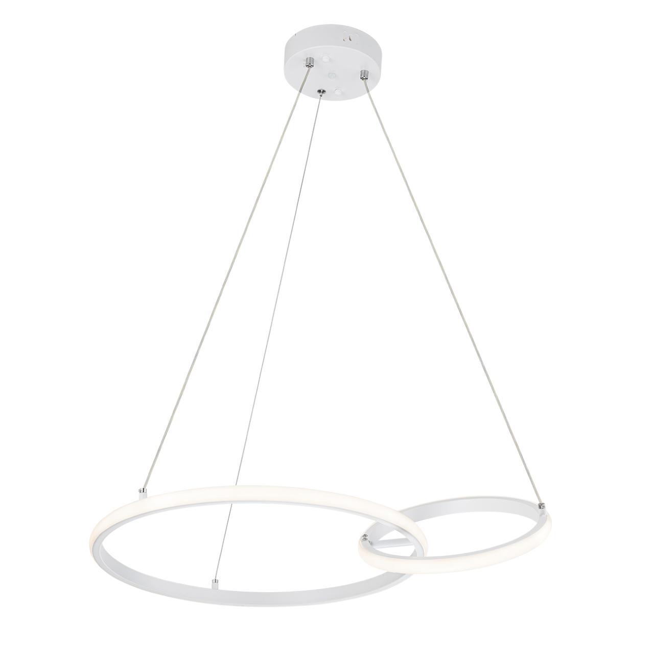 подвесной светодиодный светильник escada relation 10230/2led white