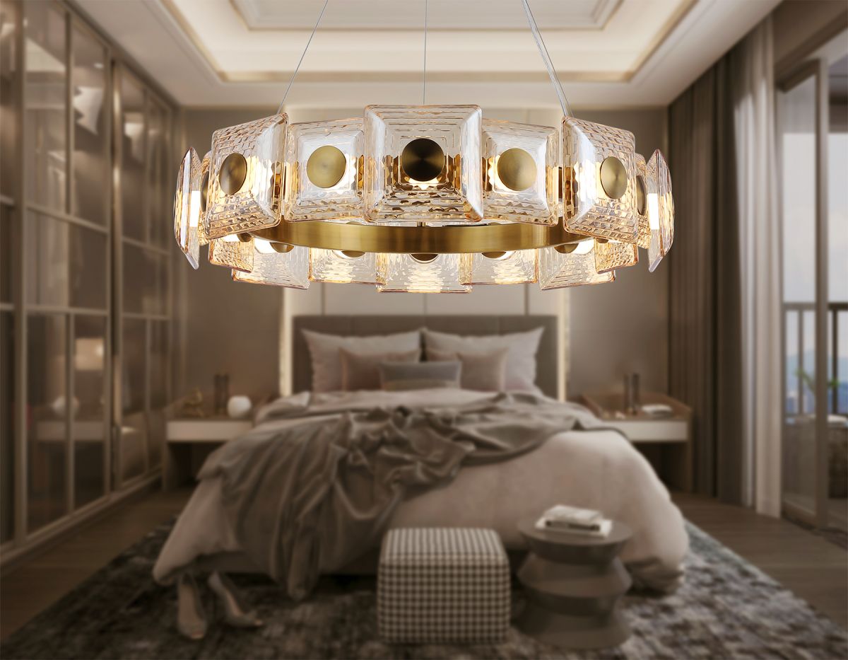 подвесная люстра ambrella light high light crystal lh31027