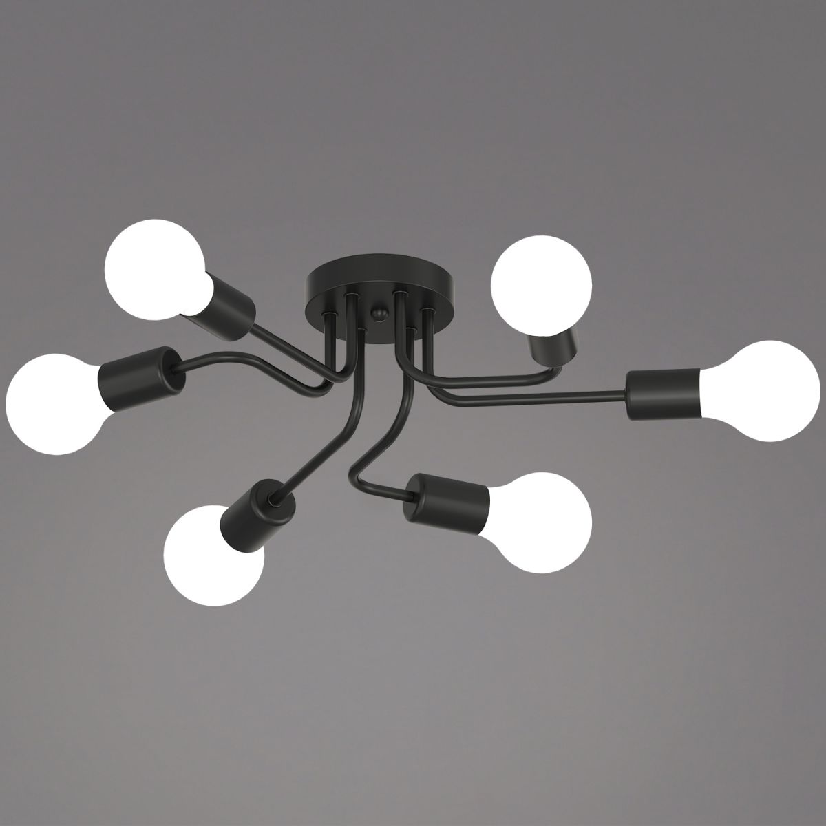 потолочная люстра reluce 01736-0.3-06 bk