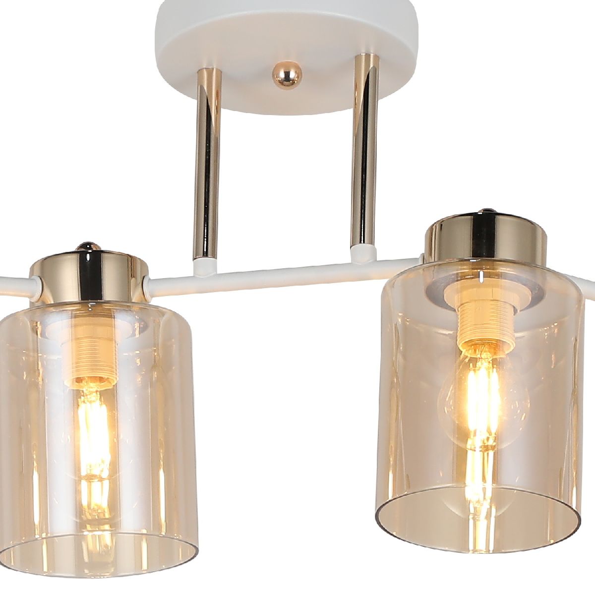 потолочная люстра illumico il6111-6cou-79 wh gd qui