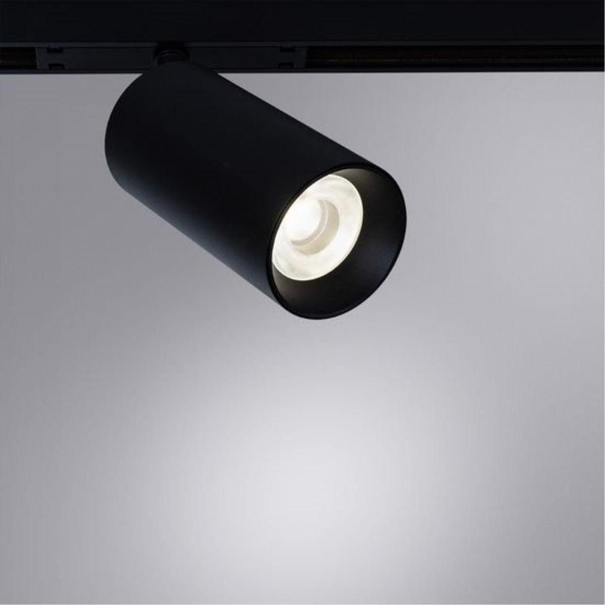 трековый светодиодный светильник arte lamp optima a7261pl-1bk