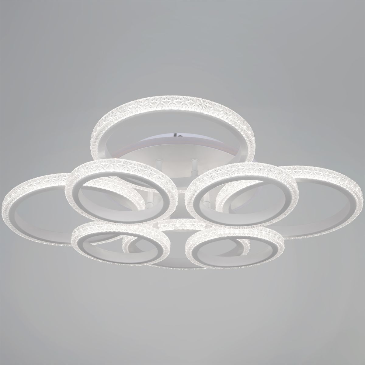 потолочная люстра reluce 06333-0.3-4+4a wh (rgb)