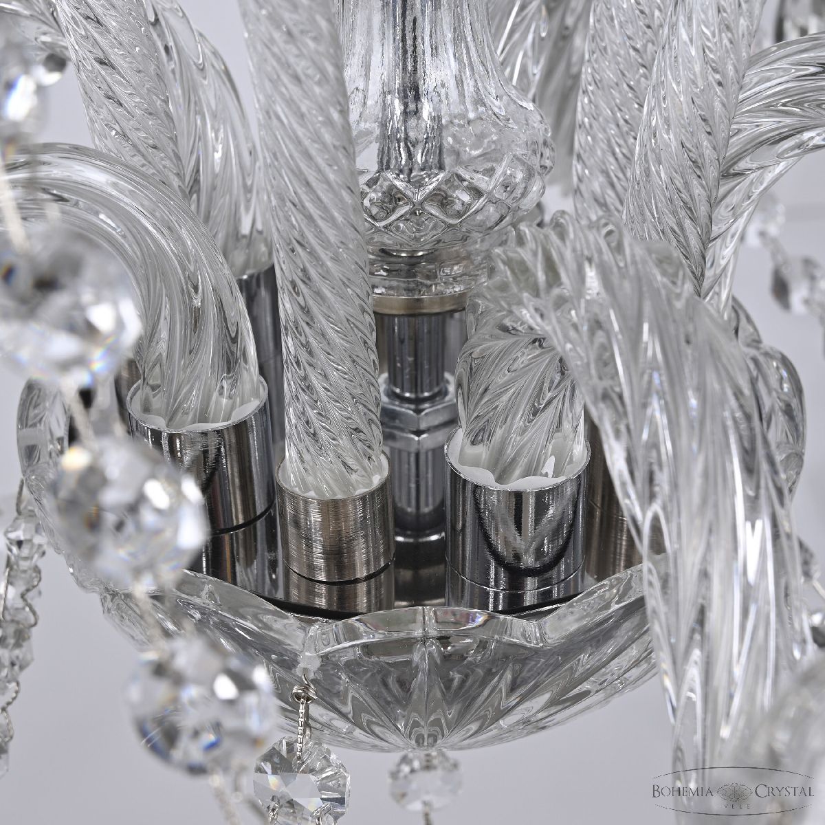 подвесная люстра bohemia ivele crystal 105/5/141 ni