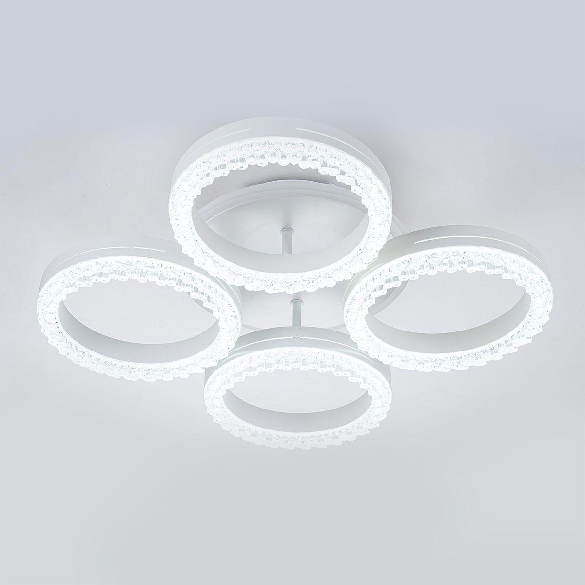 потолочная светодиодная люстра escada albus 10276/4led app