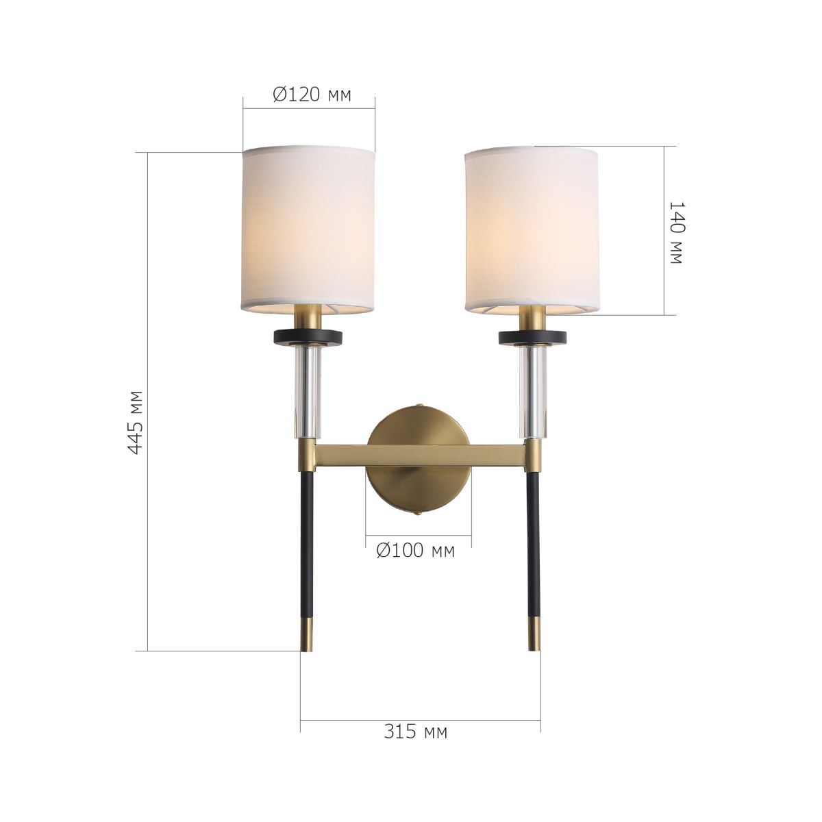 бра st luce веритас sl1404.301.02