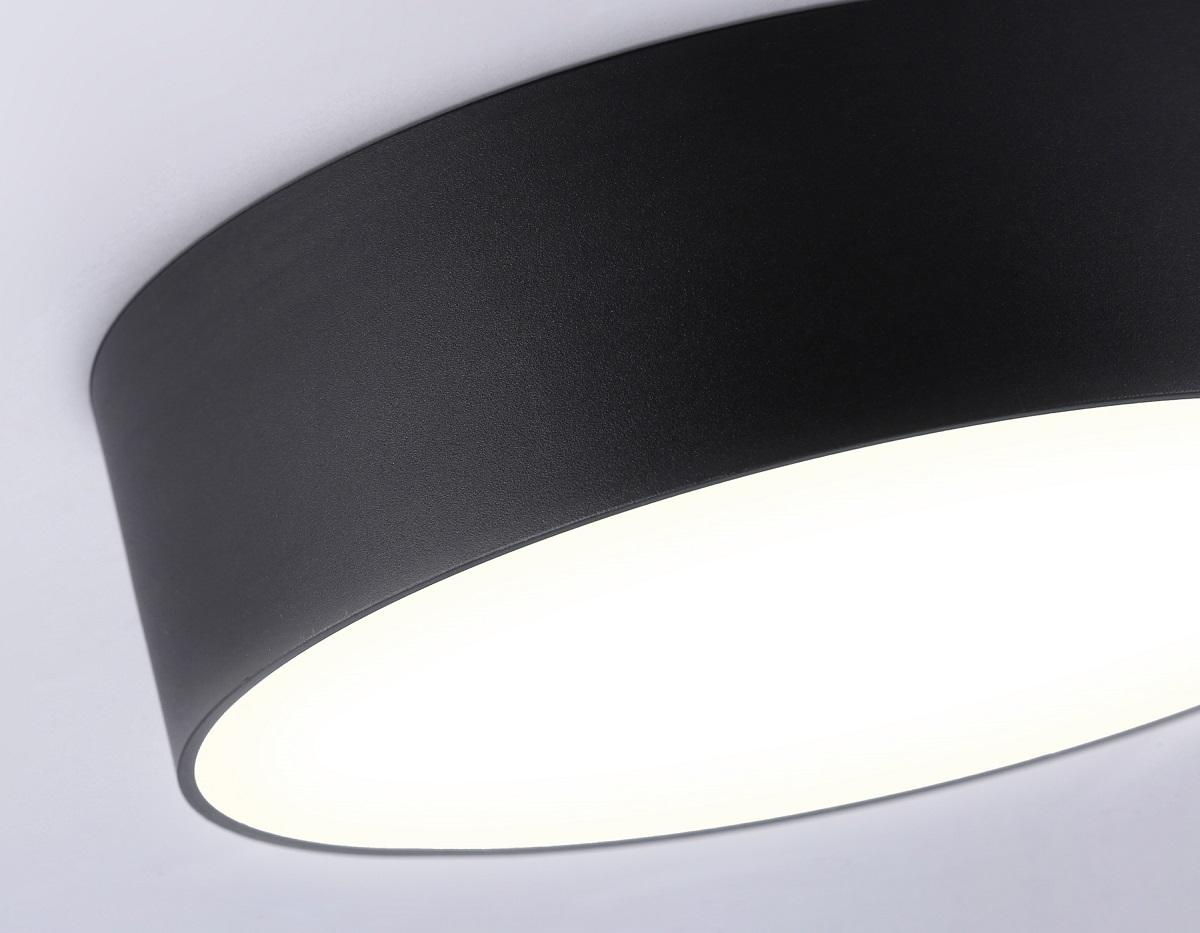 потолочный светодиодный светильник ambrella light orbital air alum fv5521