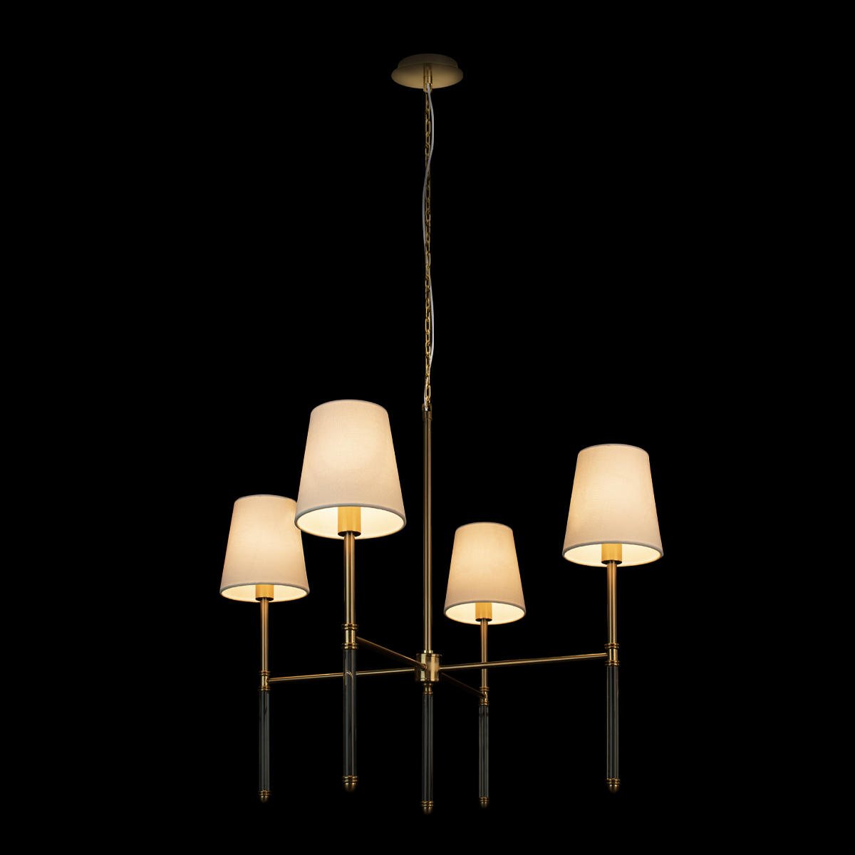 подвесная люстра loft it cosy 10308 antique brass