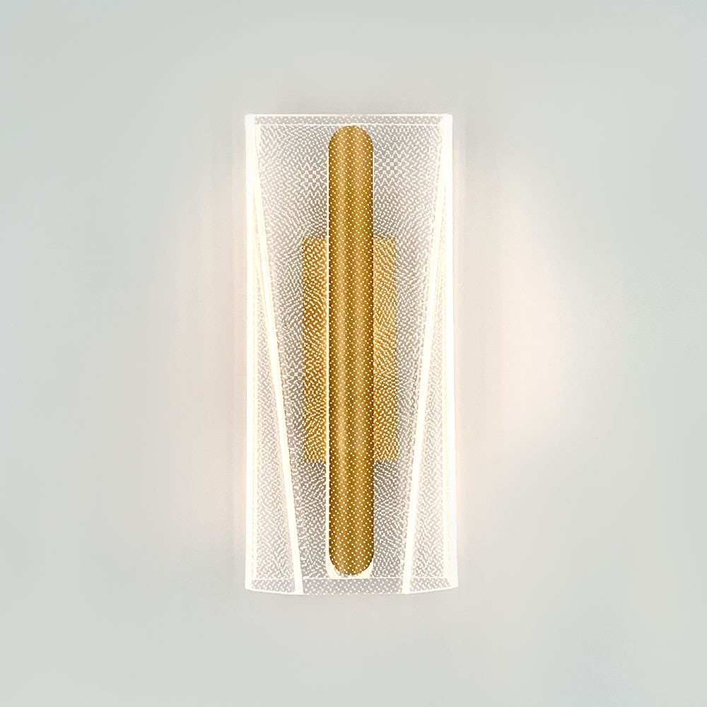 настенный светильник led4u l6337-01 gd