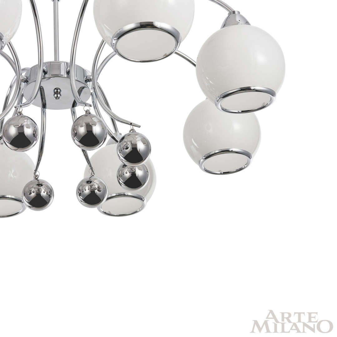 люстра на штанге arte milano 276207/8 ni