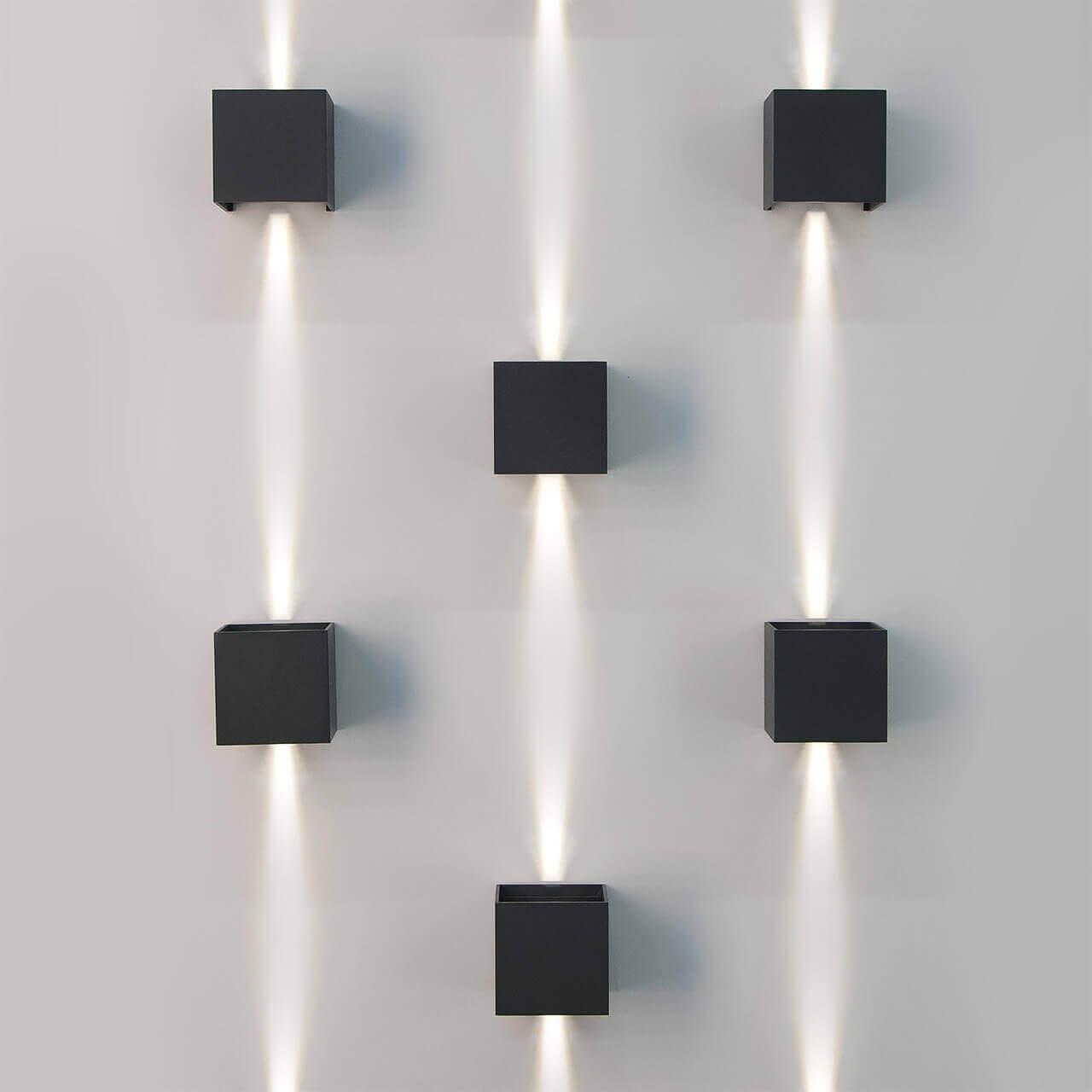 уличный настенный светодиодный светильник elektrostandard 1548 techno led winner 4690389106279