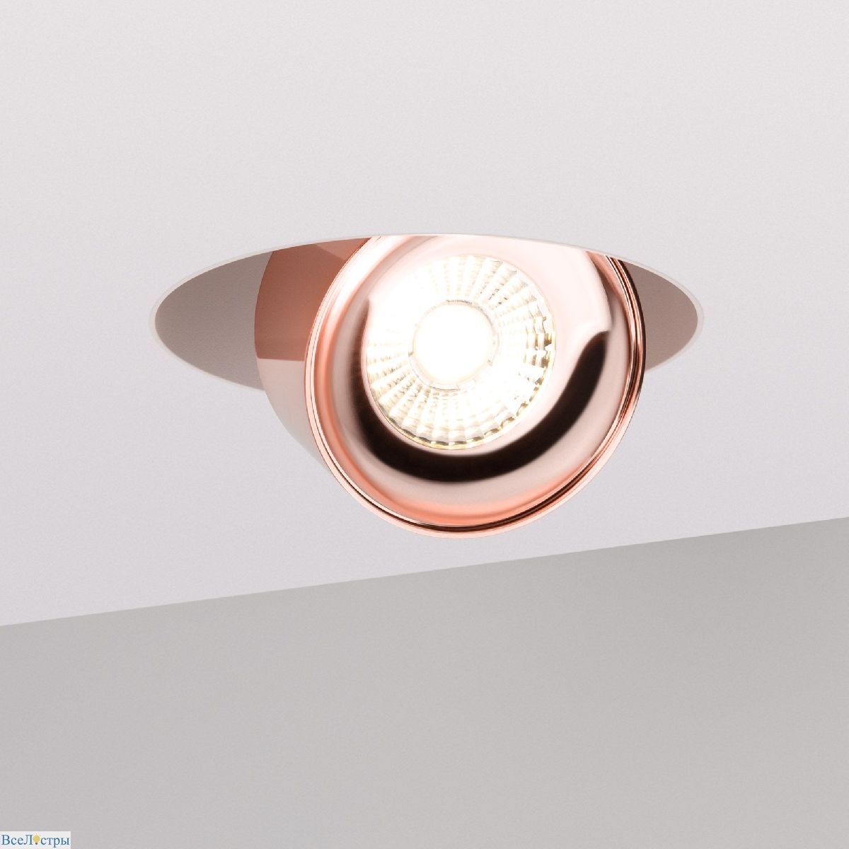 встраиваемый спот arlight sp-plurio-built-trimless-r160-9w day4000 (wh-cop, 36 deg, 230v) 038069