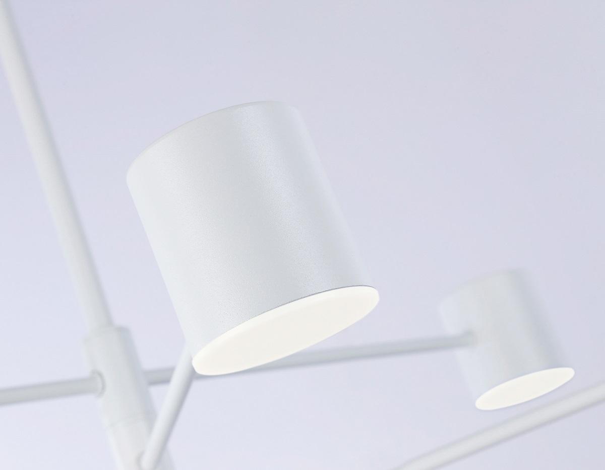 подвесная светодиодная люстра ambrella light comfort linetech fl51711