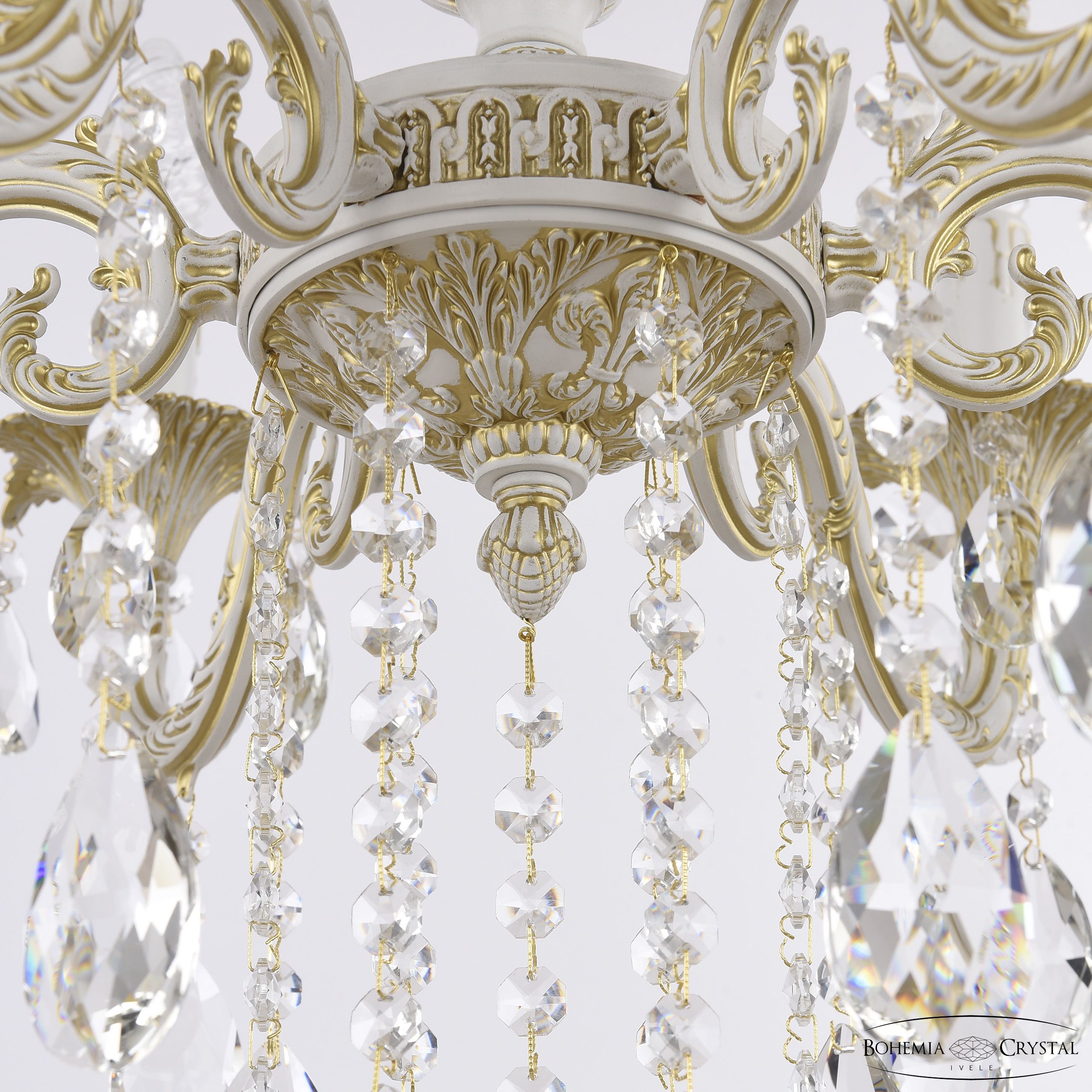 подвесная люстра bohemia ivele crystal al79101/6/175 b wmg
