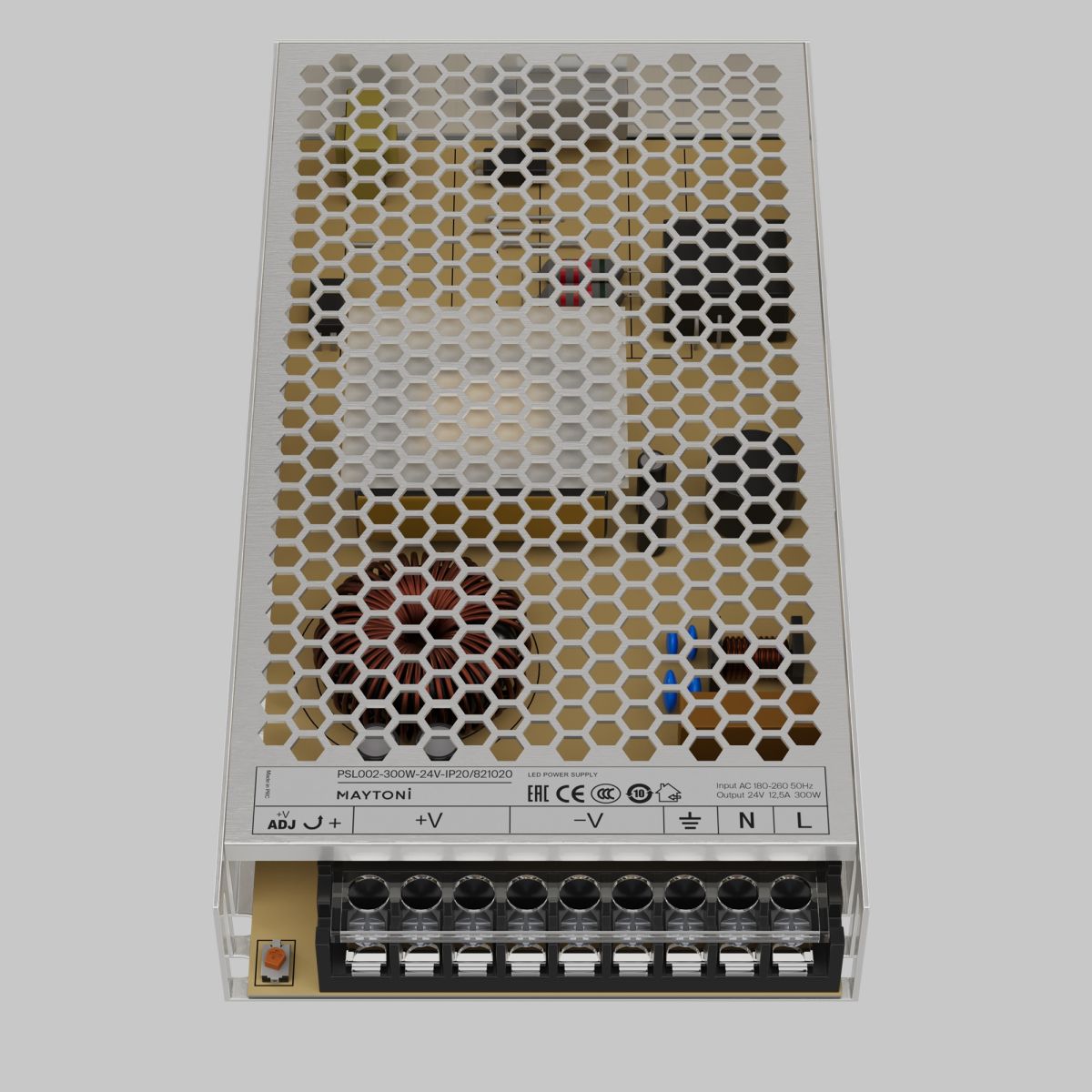 блок питания maytoni led strip psl002 24в 300вт ip20 821020