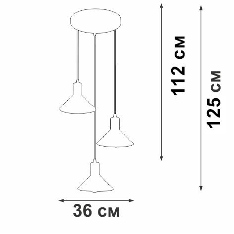 подвесной светильник vitaluce v4785-0/3s