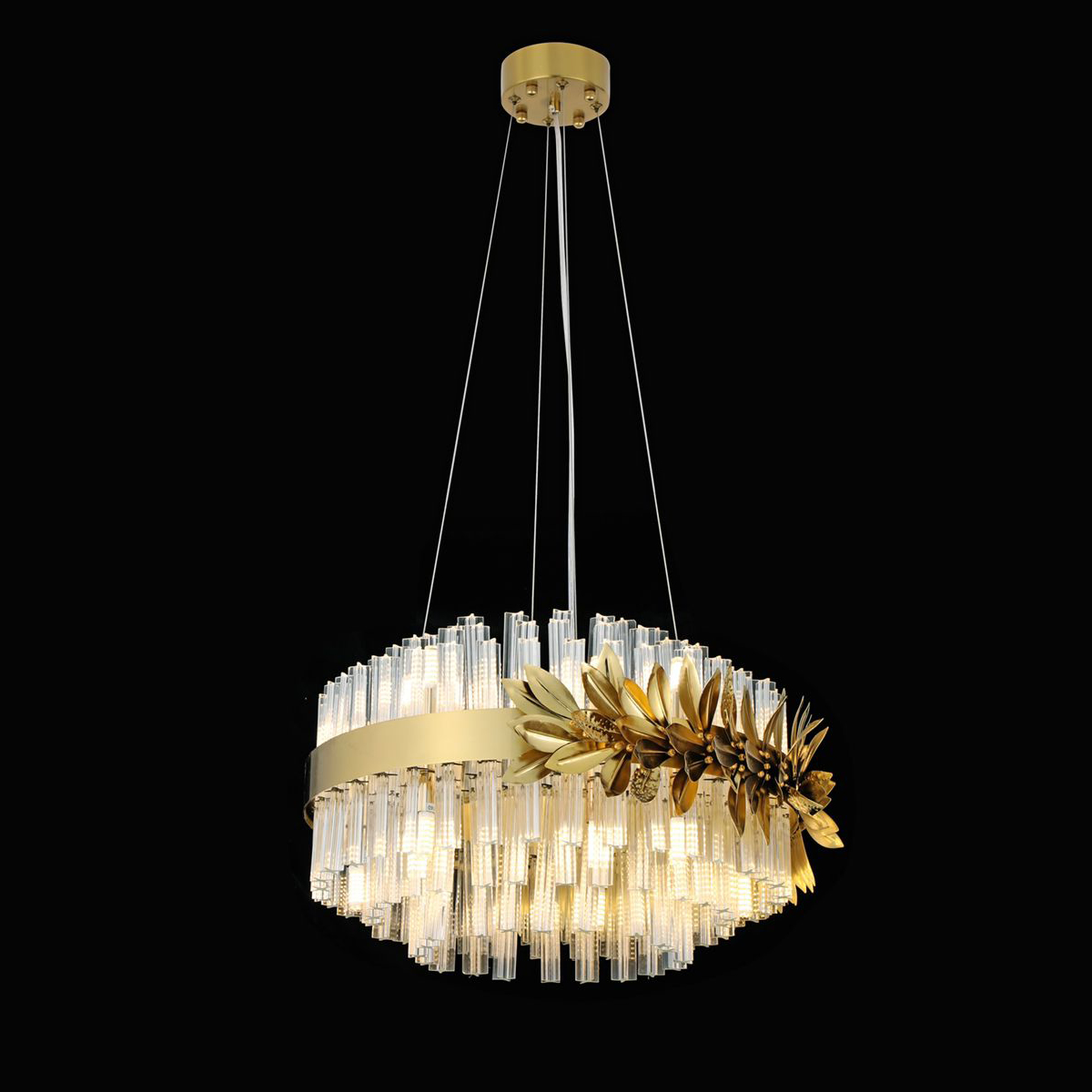 подвесная люстра delight collection 17966-600 gold