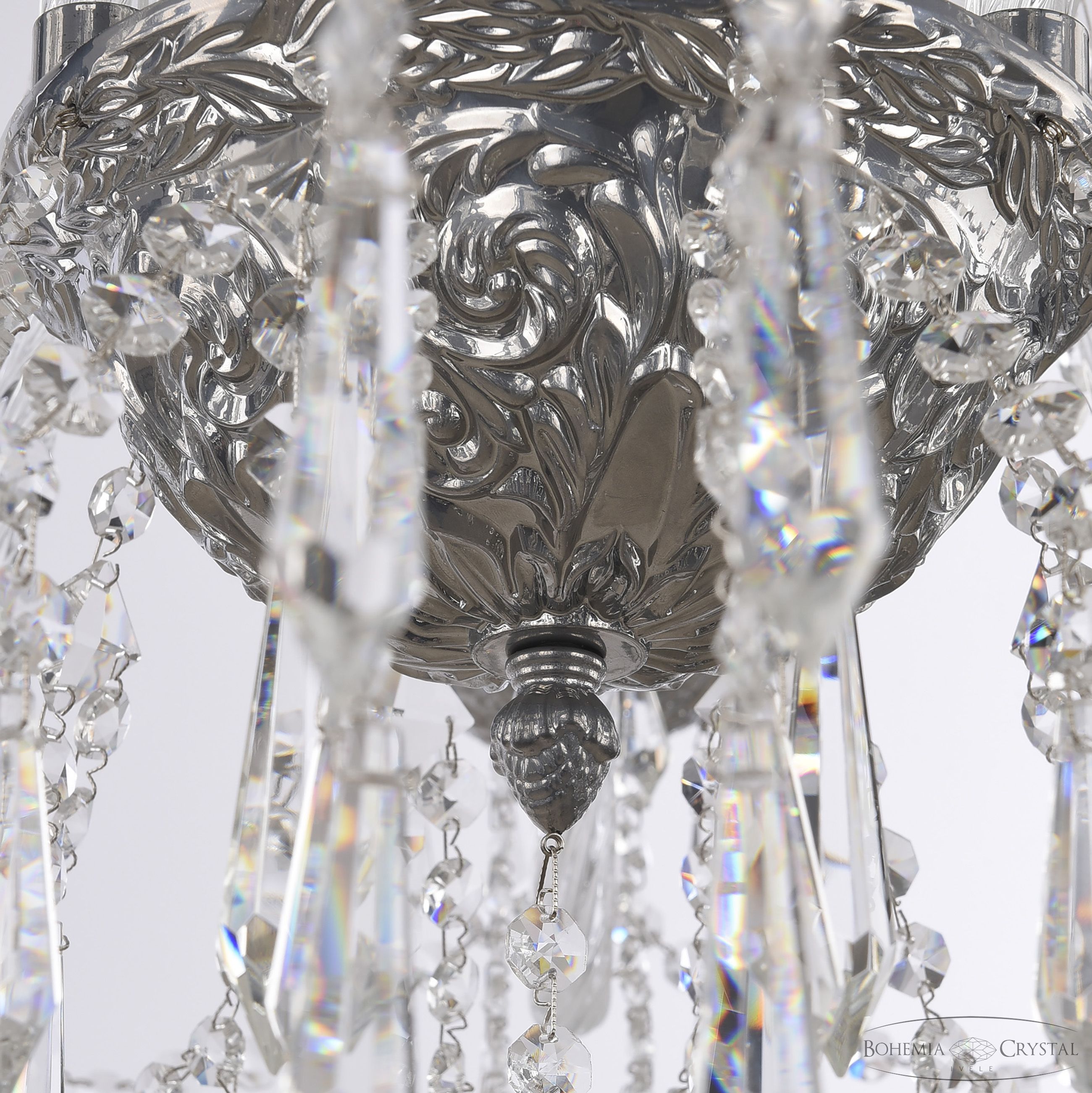 подвесная люстра bohemia ivele crystal al16303/10/300 cg