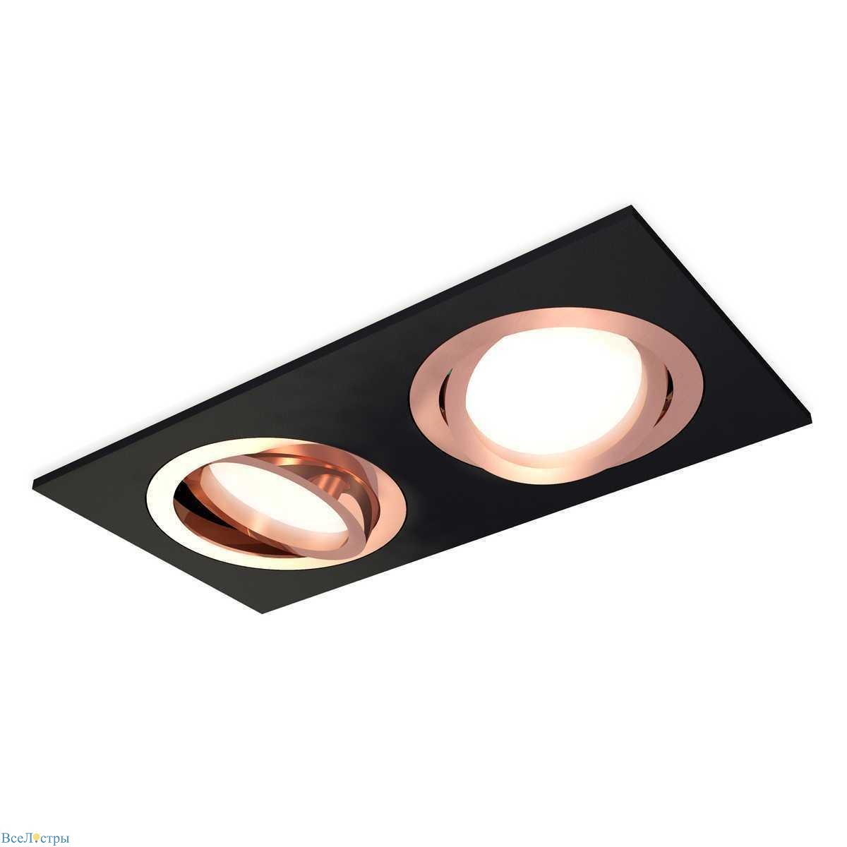 комплект встраиваемого светильника ambrella light techno spot xc (c7636, n7005) xc7636084