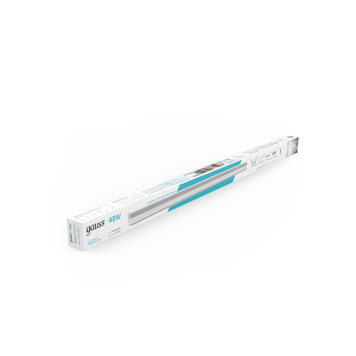 линейный потолочный светильник gauss shop lighting 883525248