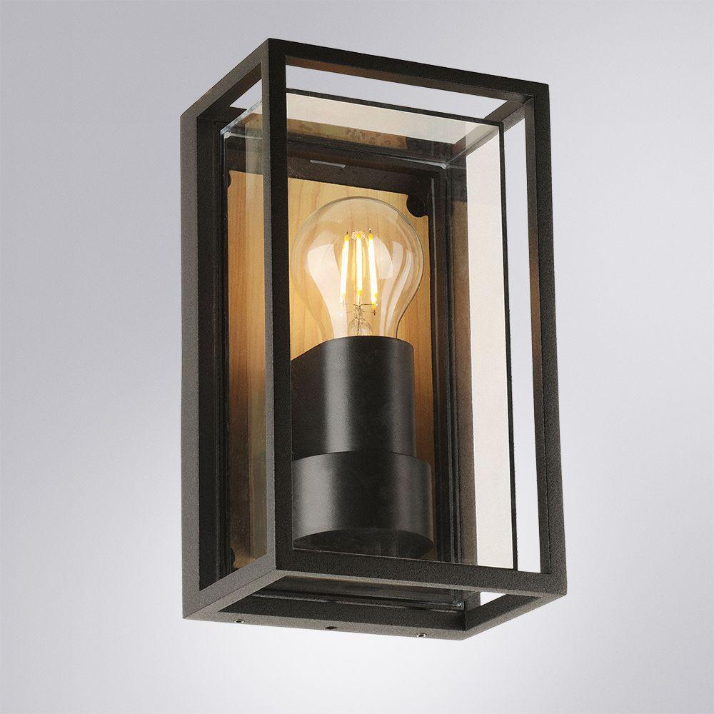 уличный настенный светильник arte lamp marfik a2322al-1br