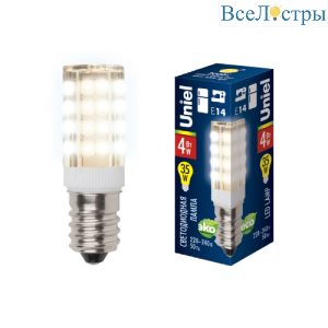 LED-Y16-4W/WW/E14/CL PLZ04WH