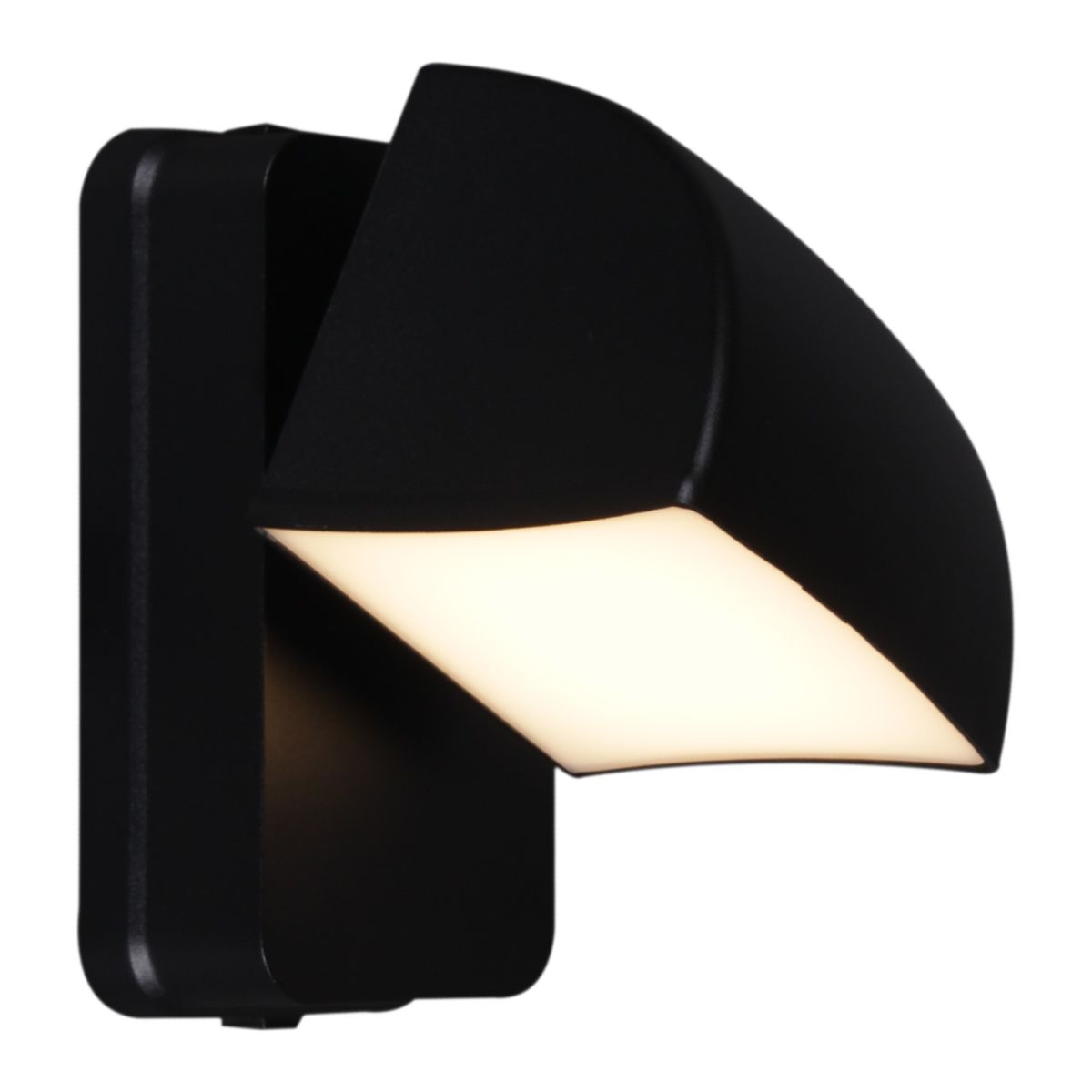 уличный настенный светильник reluce 86874-9.2-001jh led6w bk