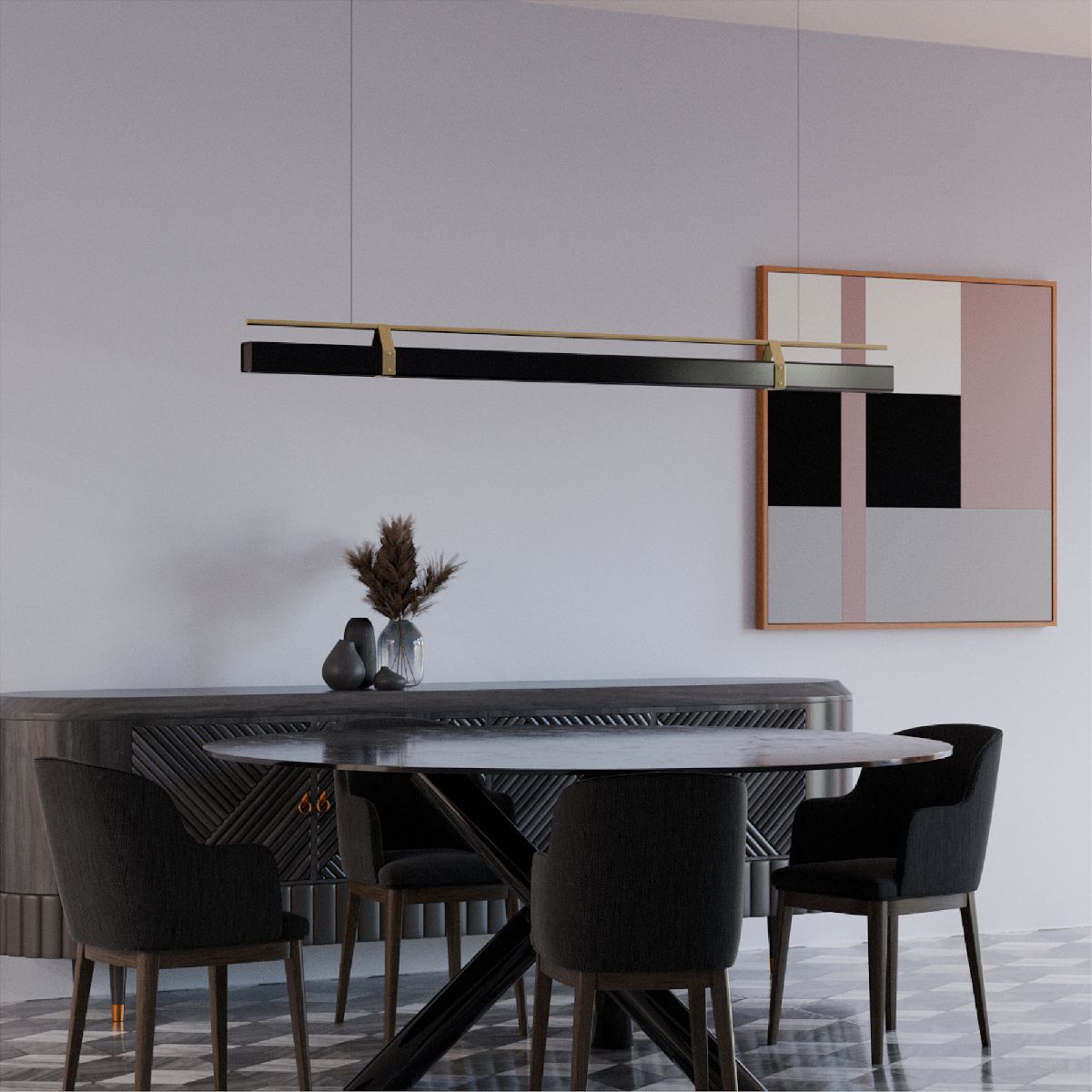 подвесной светильник lightera omolon le108l-120b wifi