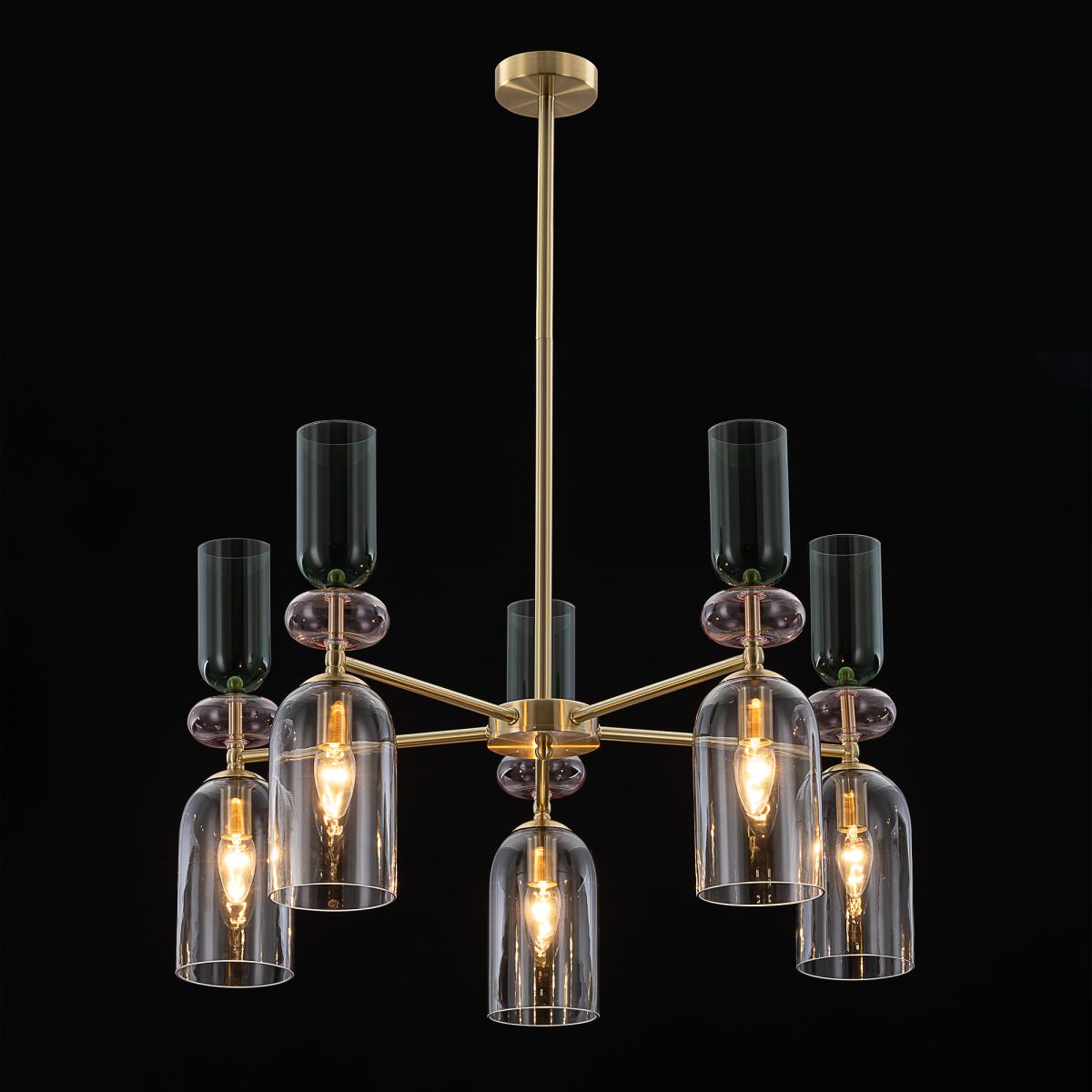 люстра на штанге citilux tendy cl244151