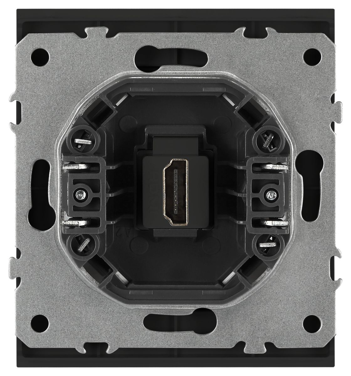 розетка эра arktik 16-3114-05 hdmi антрацит б0070508