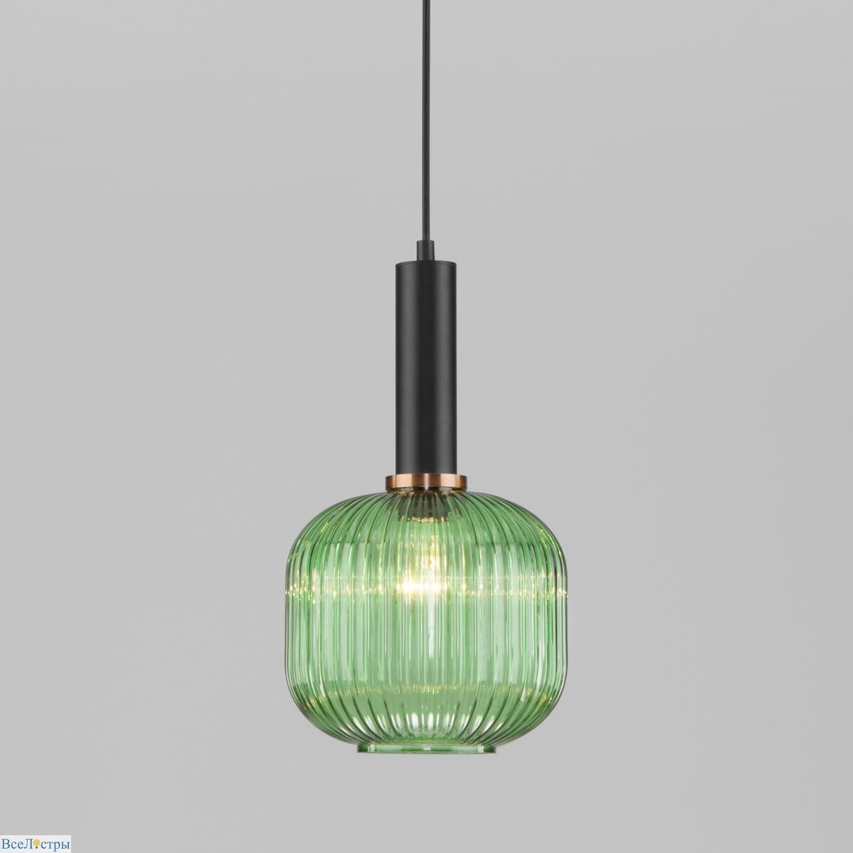 подвесной светильник eurosvet bravo 50182/1 зеленый