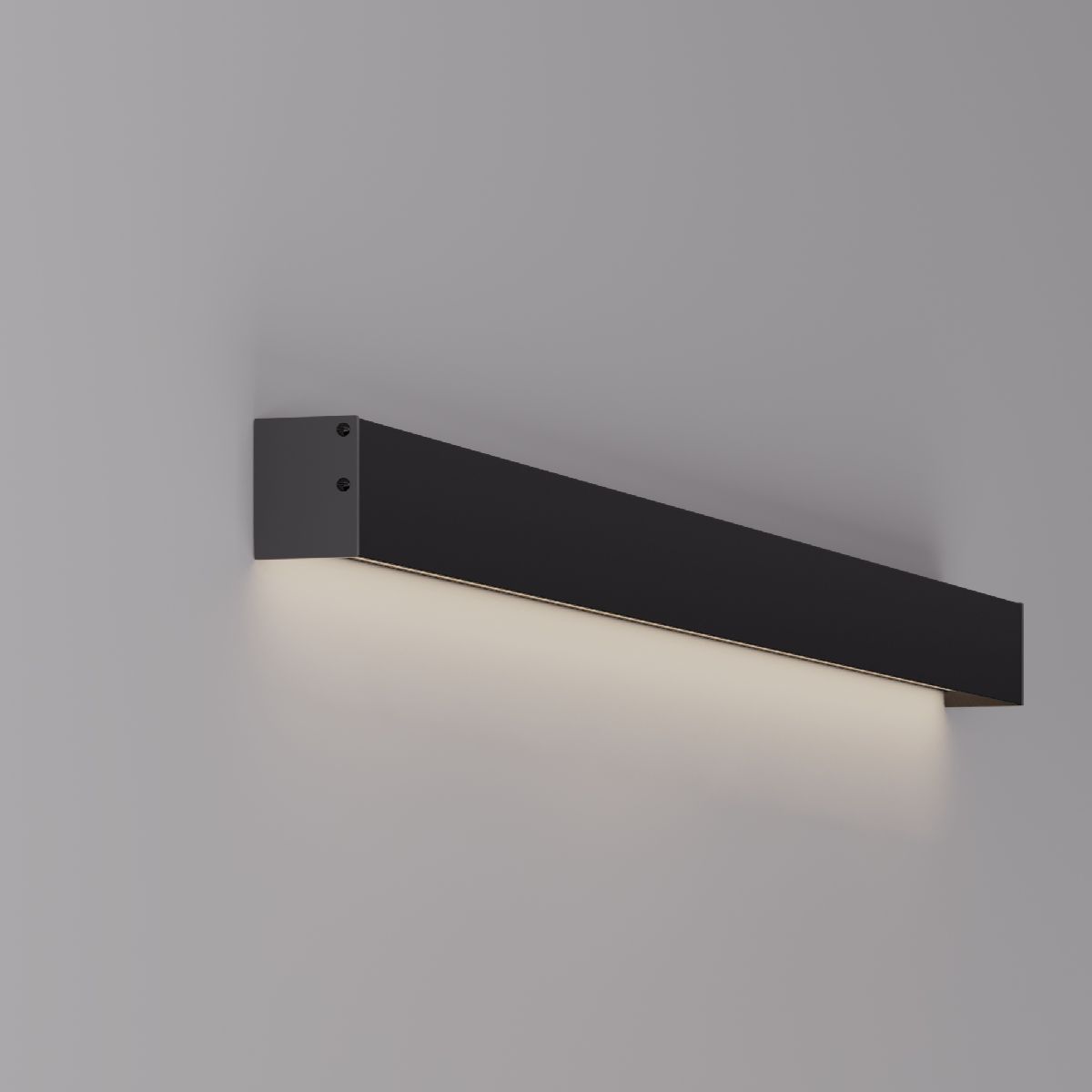 алюминиевый профиль arlight wall-2228-2000 anod black 050488