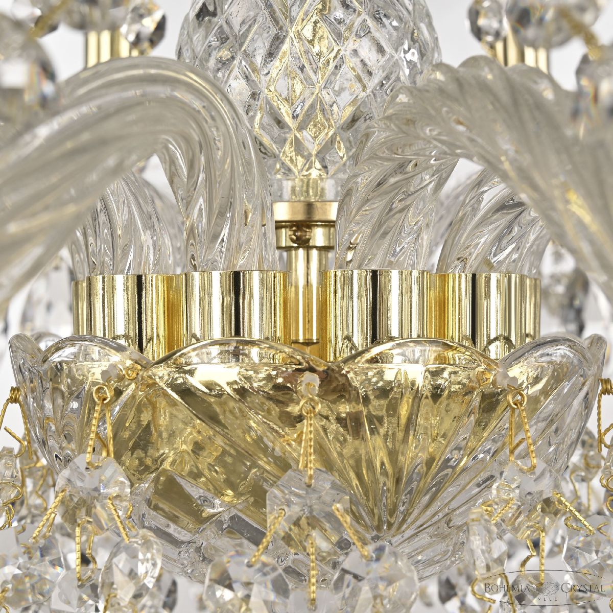подвесная люстра bohemia ivele crystal 107/10/200 g