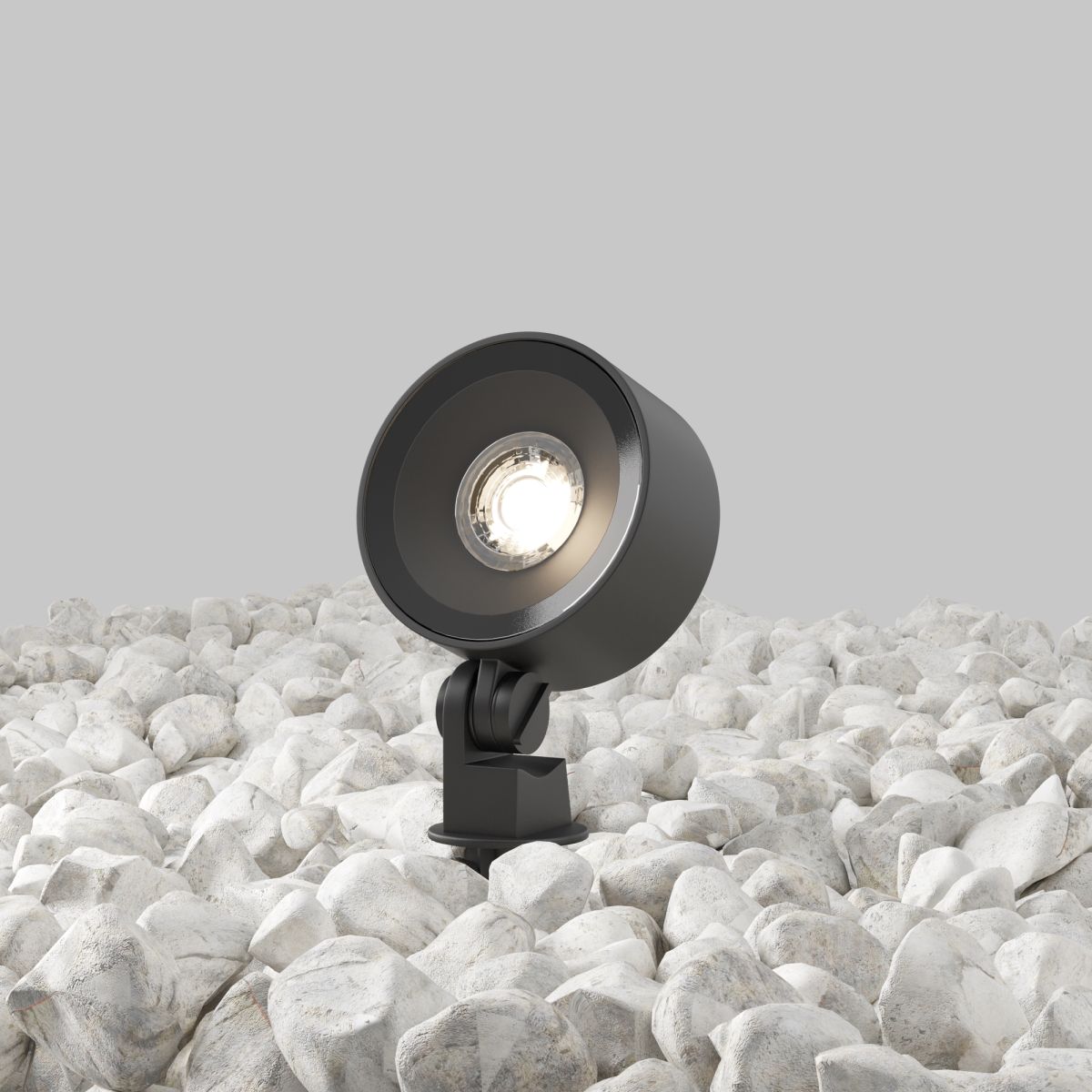 грунтовый светильник maytoni core o495fl-l18b3k