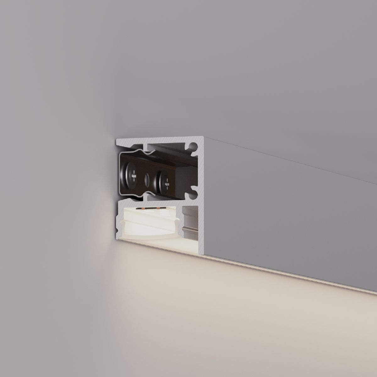 алюминиевый профиль arlight wall-2228-2000 anod 050466