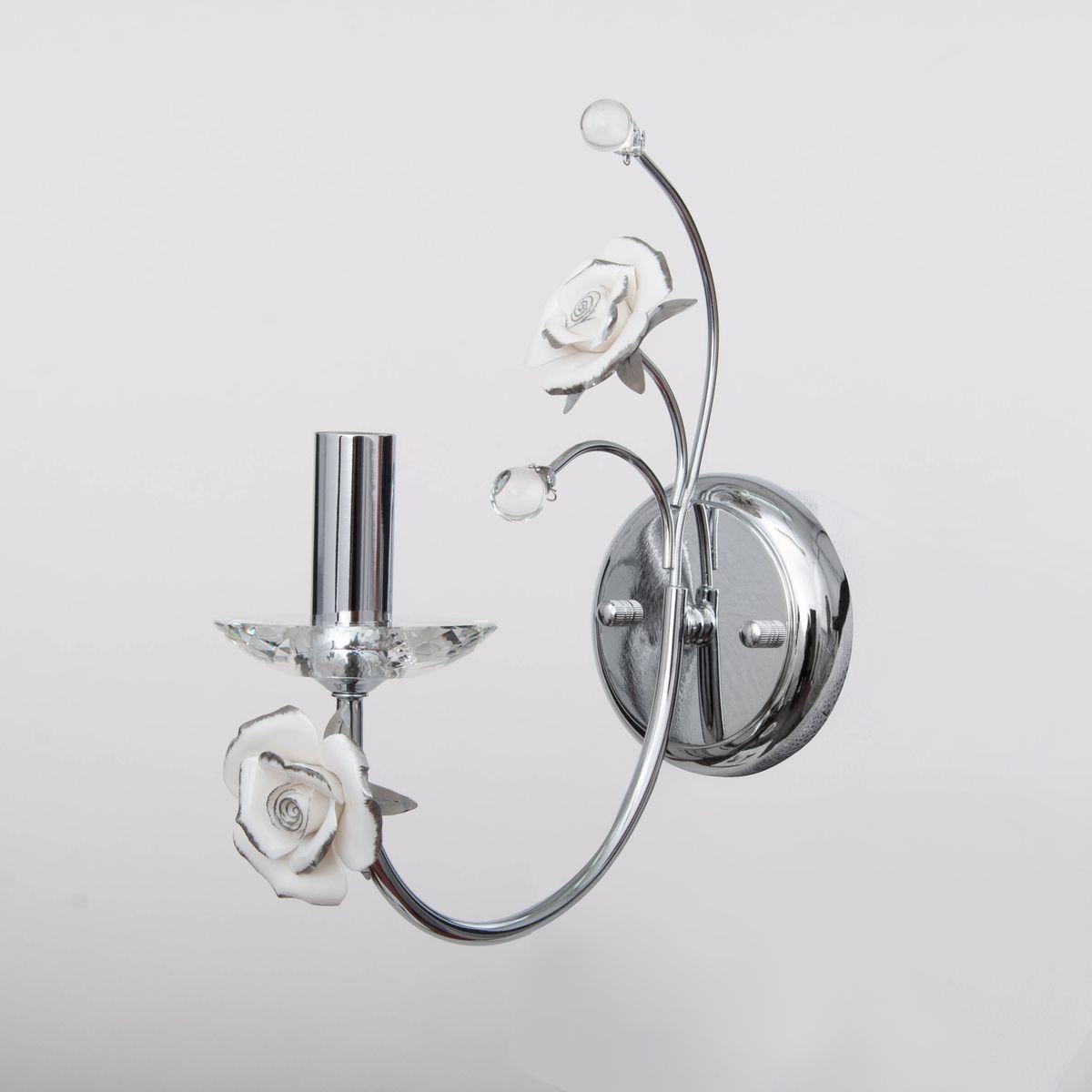 бра abrasax annika 2031/1(chrome)