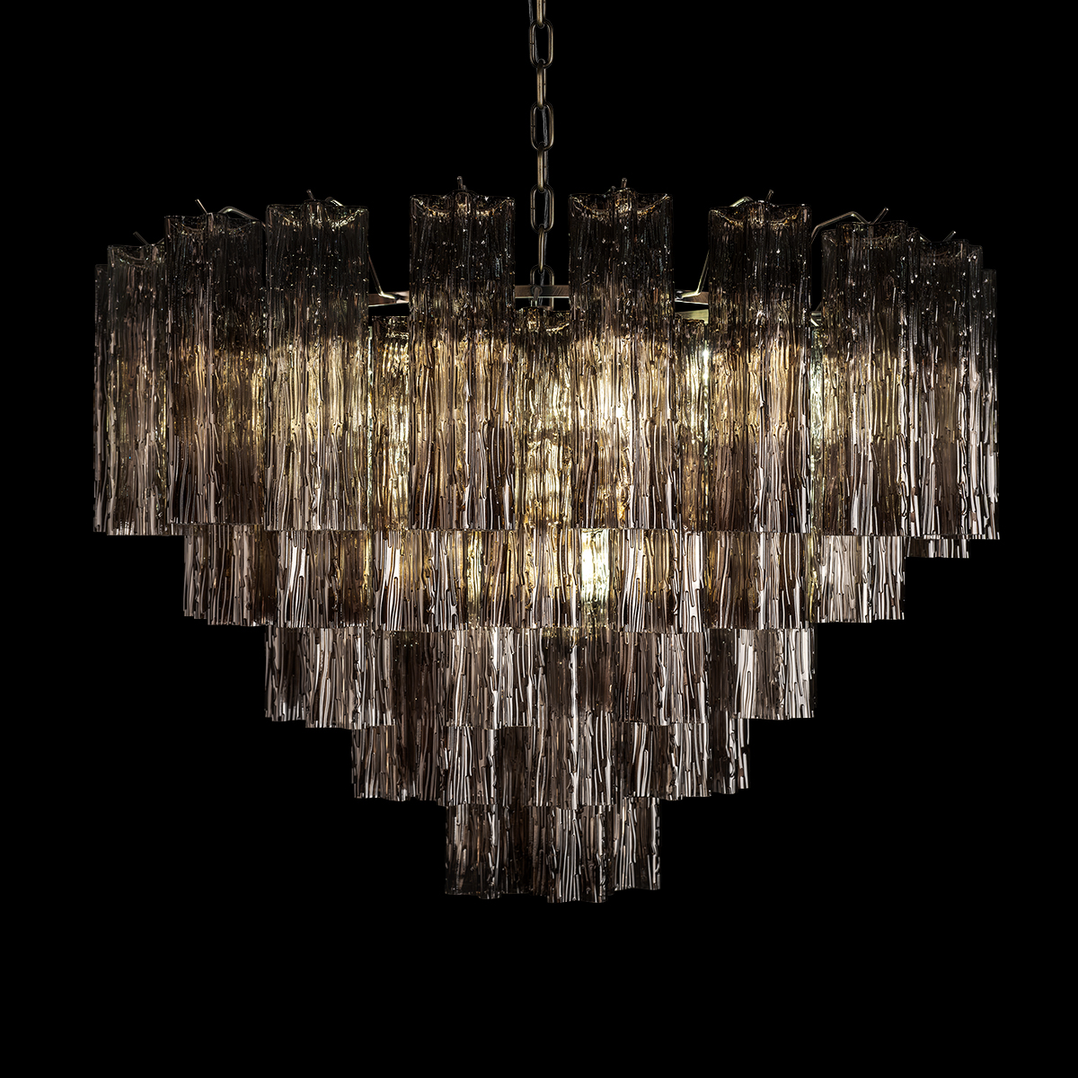 подвесная люстра loft it murano 10580/800 smoke