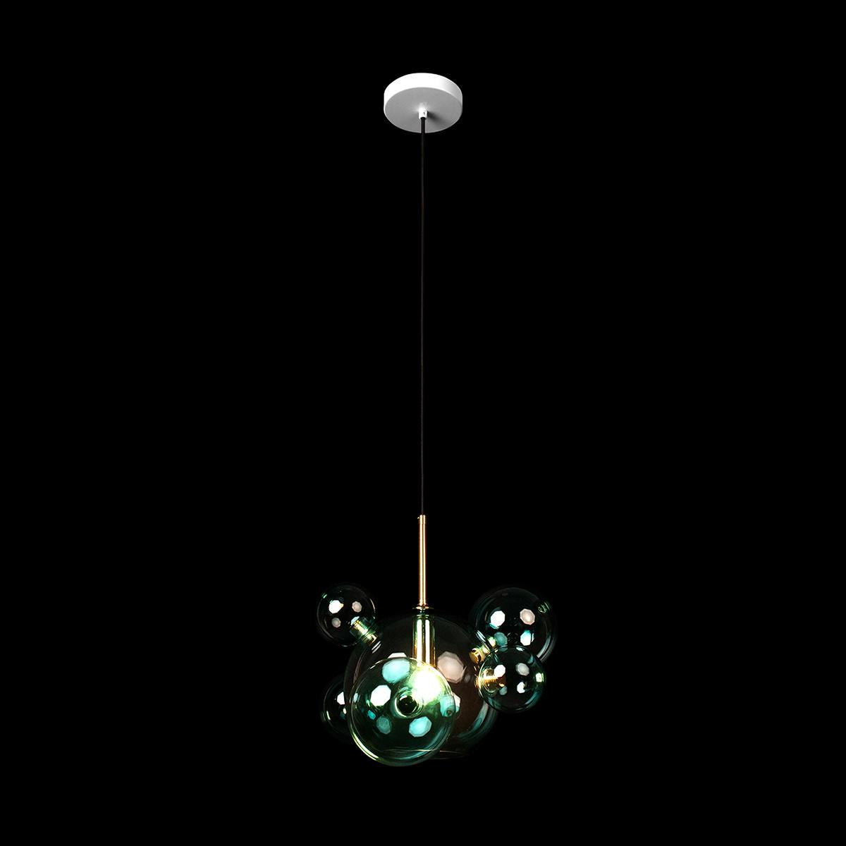 подвесной светильник loft it bolle 2027-p6 blue mini