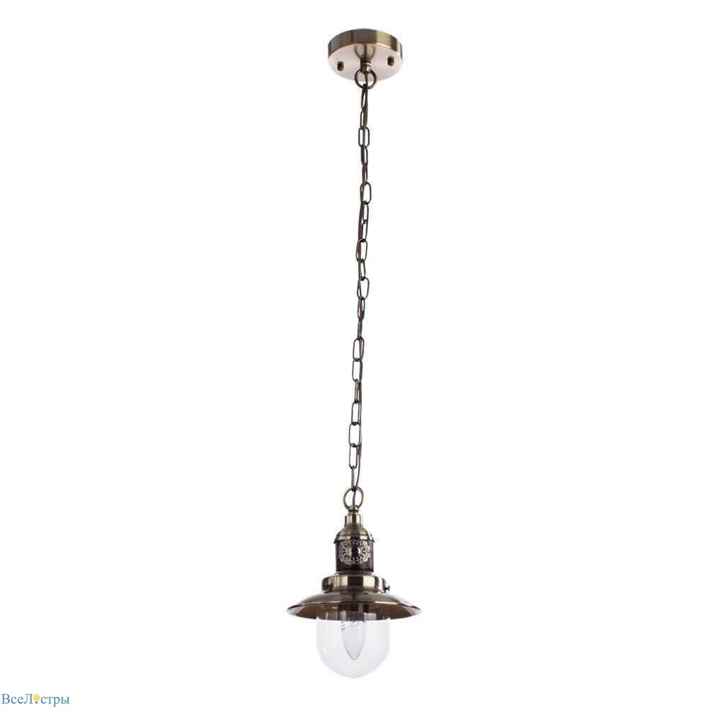 подвесной светильник arte lamp sailor a4524sp-1ab