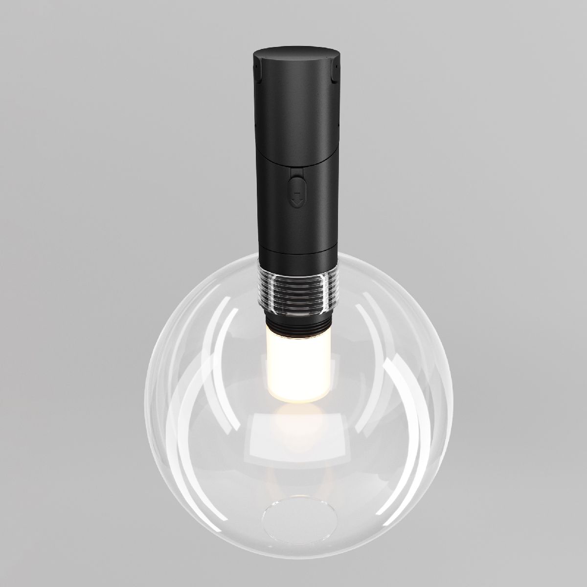 трековый магнитный светильник maytoni bubble tr205-1-3w3k-b