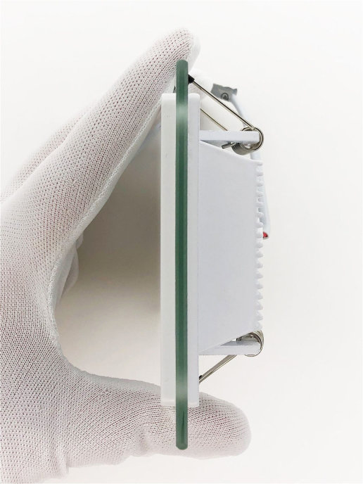 встраиваемый светильник elvan vls-705sq-6w-nh-wh