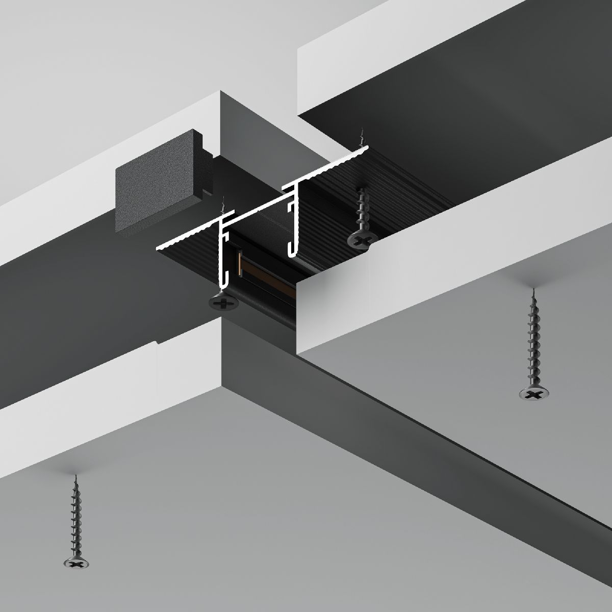 шинопровод встраиваемый maytoni busbar trunkings basity trx172-122b