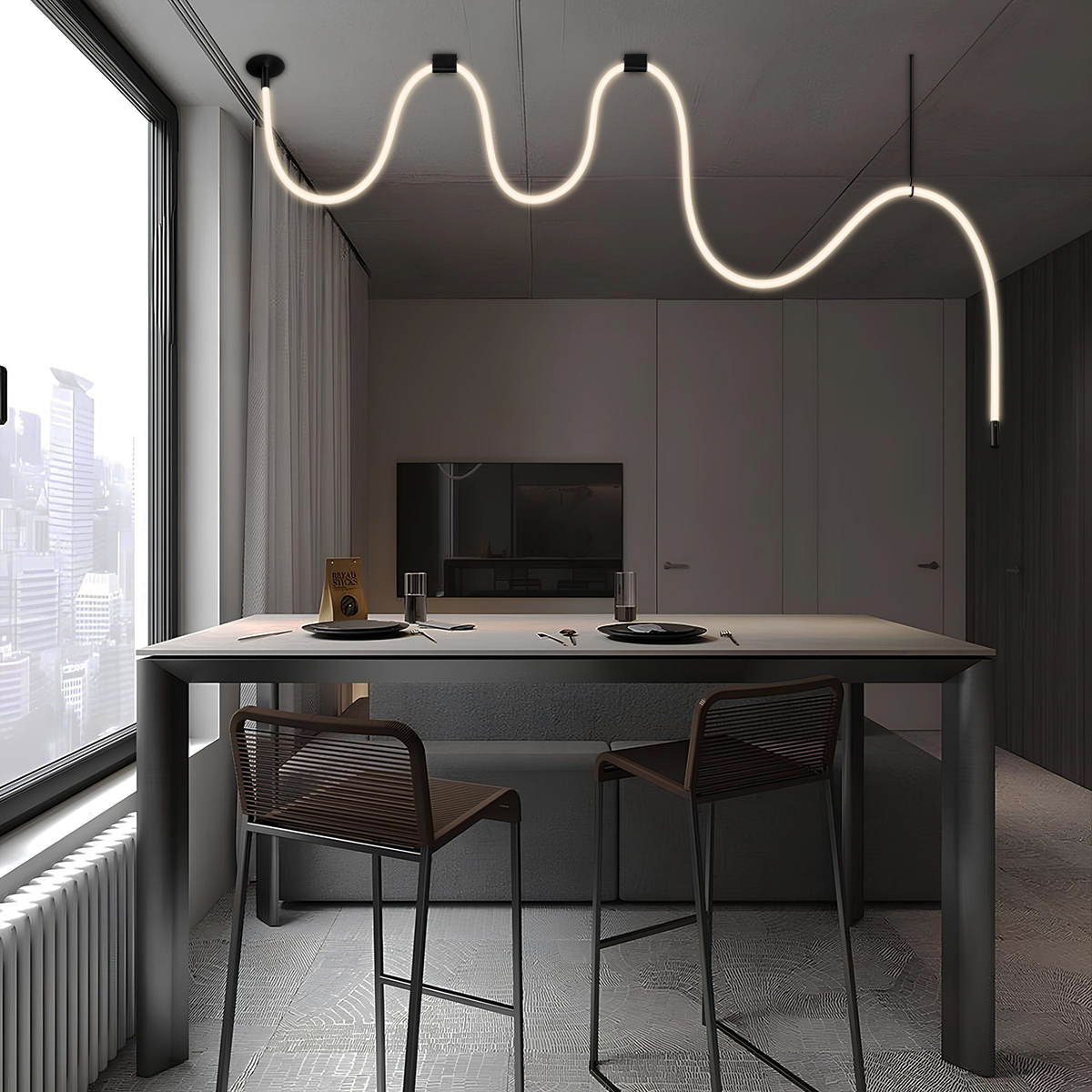 потолочный светильник loft it thread 10388b brass