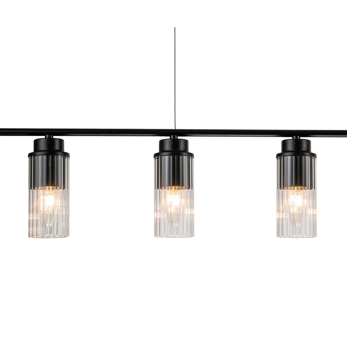подвесная люстра escada reverse 2100/5p black