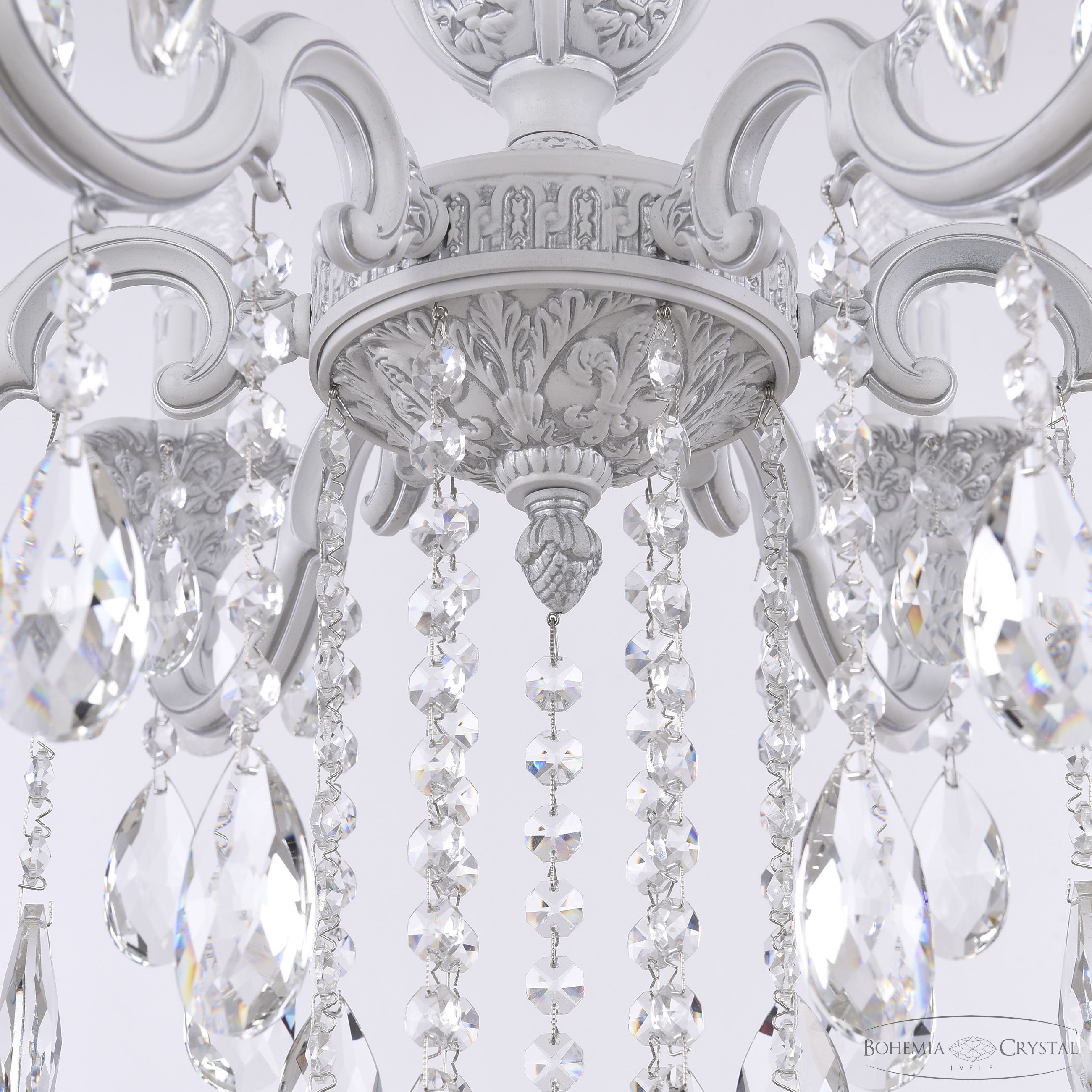 подвесная люстра bohemia ivele crystal al78101/6/175 b wmn